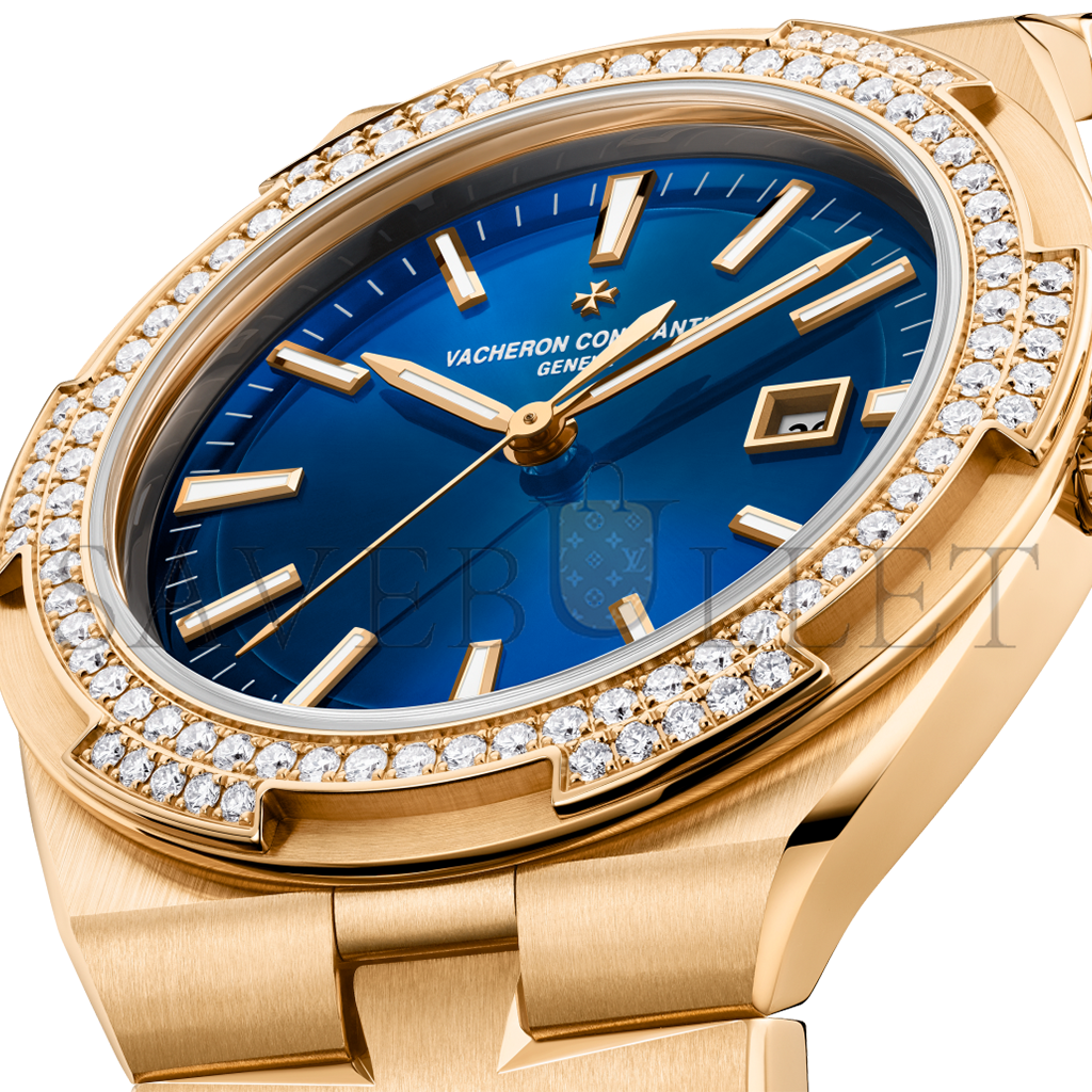 VACHERON CONSTANTIN OVERSEAS SELF-WINDING 35 MM PINK GOLD WATCH 4605V/200R-B978 VACHERON CONSTANTIN OVERSEAS SELF-WINDING 35 MM PINK GOLD WATCH 4605V/200R-B978